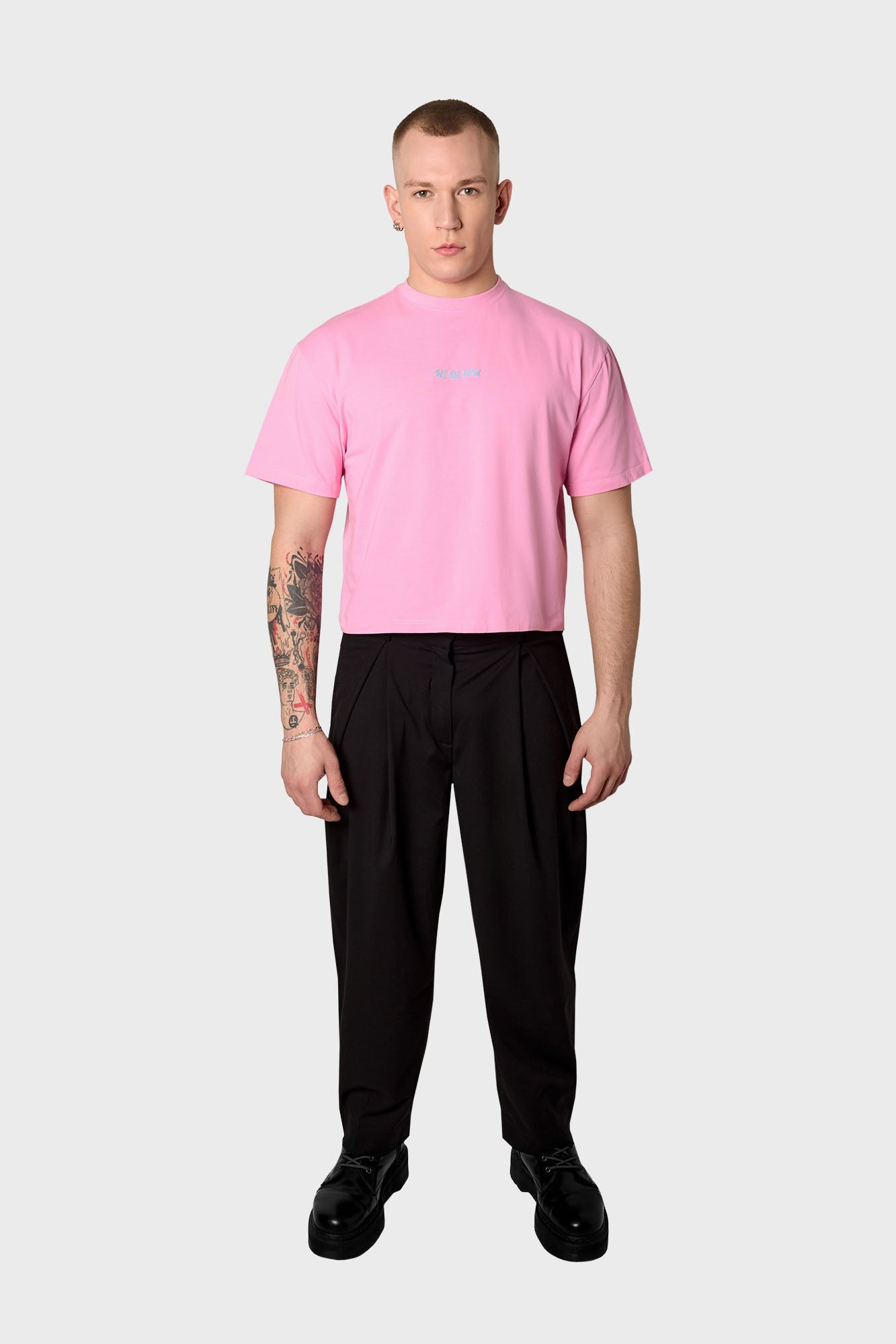 Hi bitch crop t-shirt