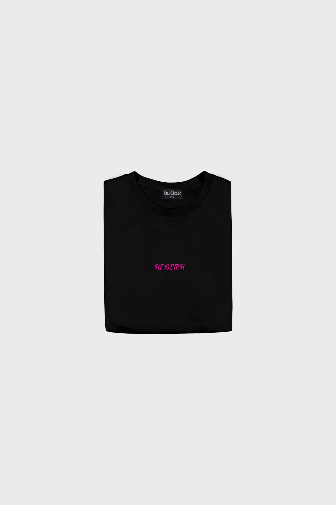 Hi bitch crop t-shirt