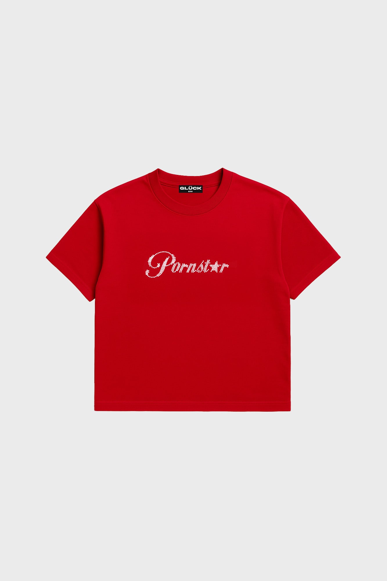 Pornstar crop t-shirt