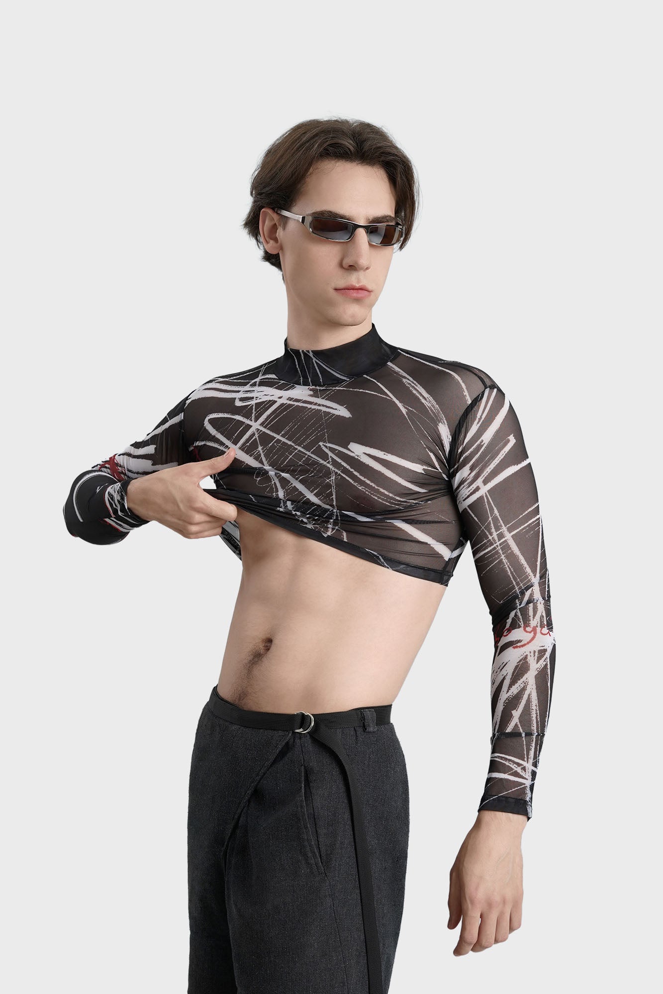 Tattoo crop top – GLÜCK