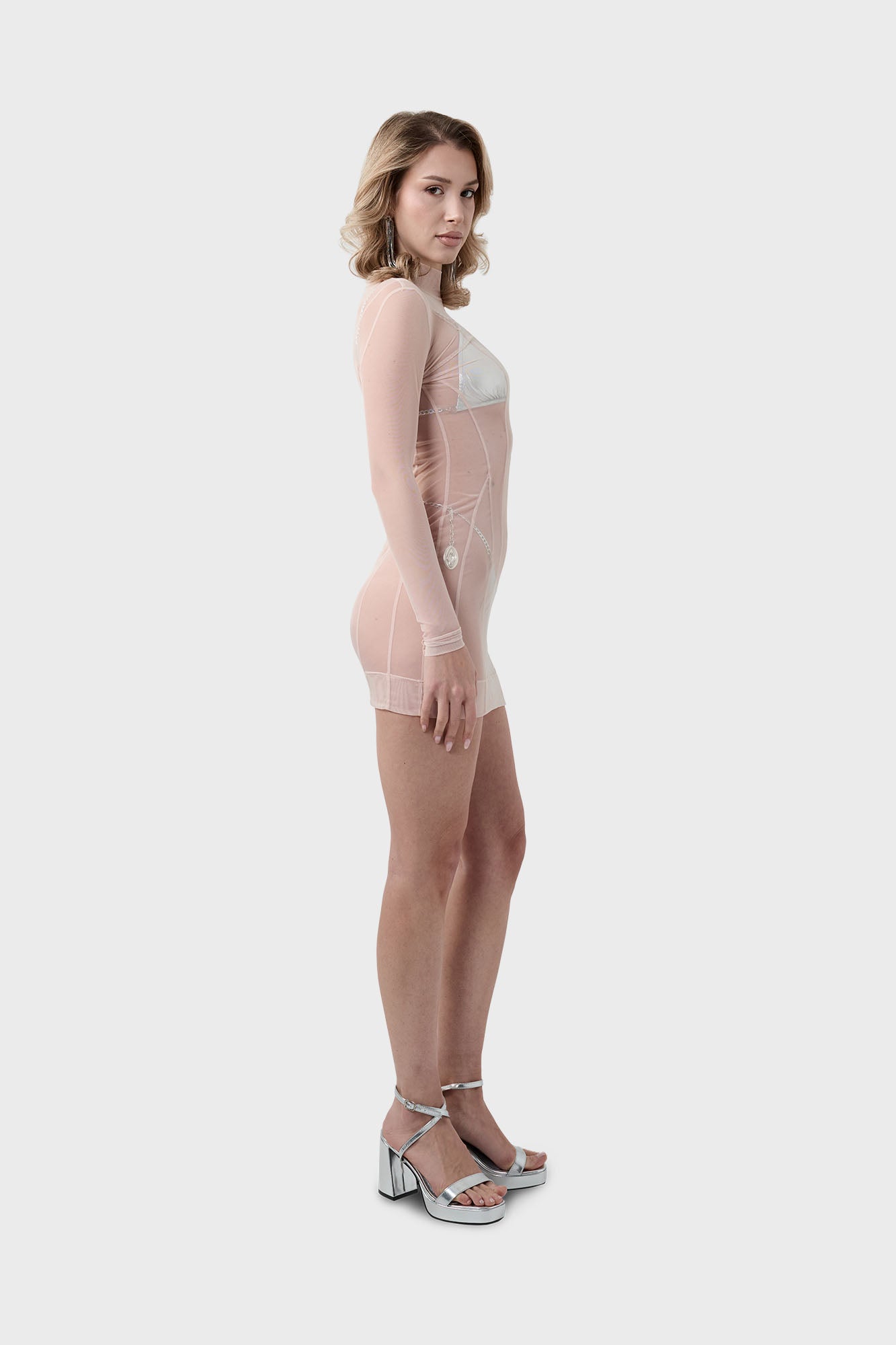 Nude dress