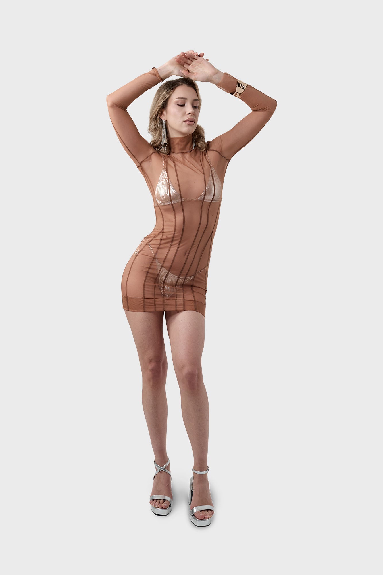 Nude dress