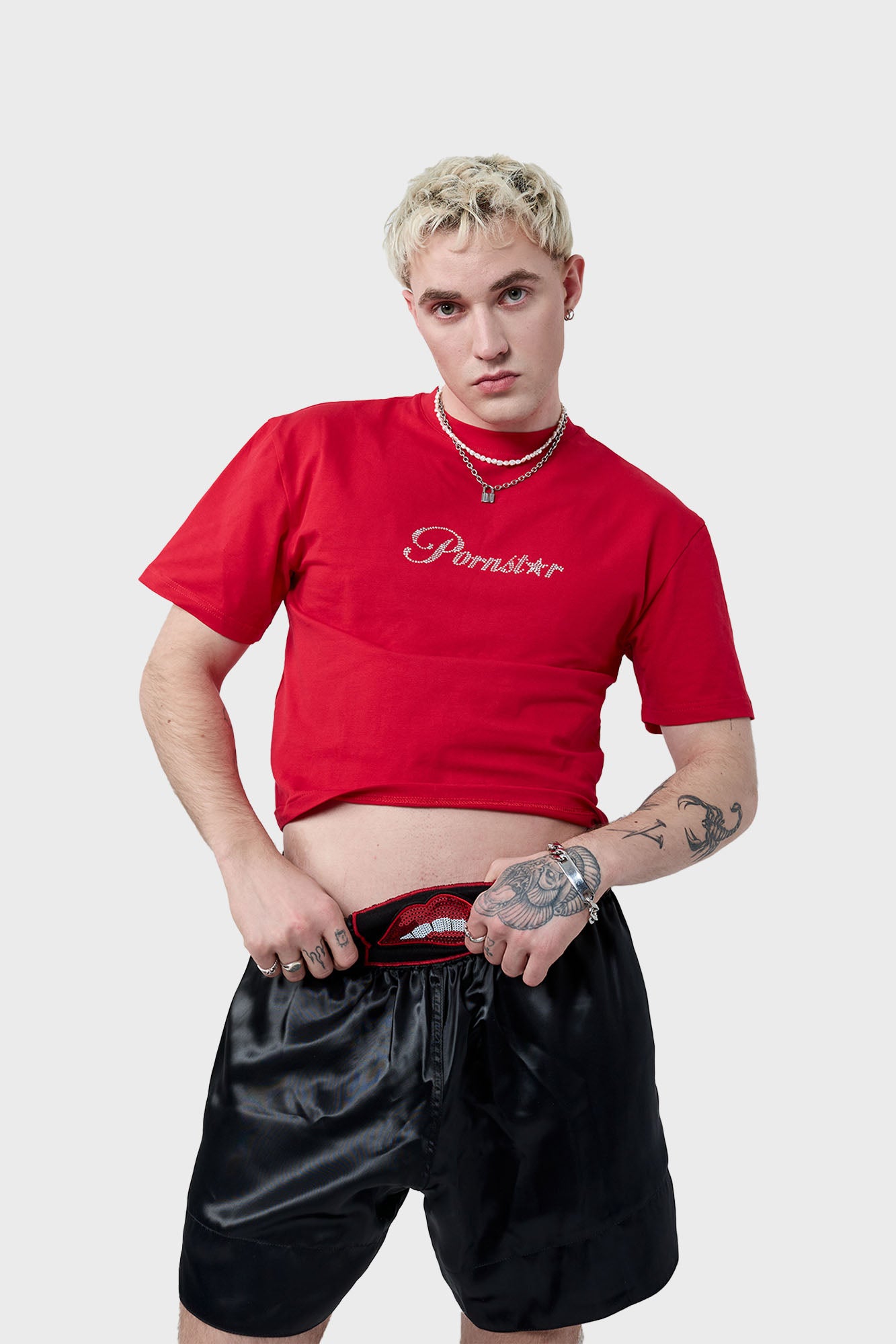 Pornstar crop t-shirt – GLÜCK