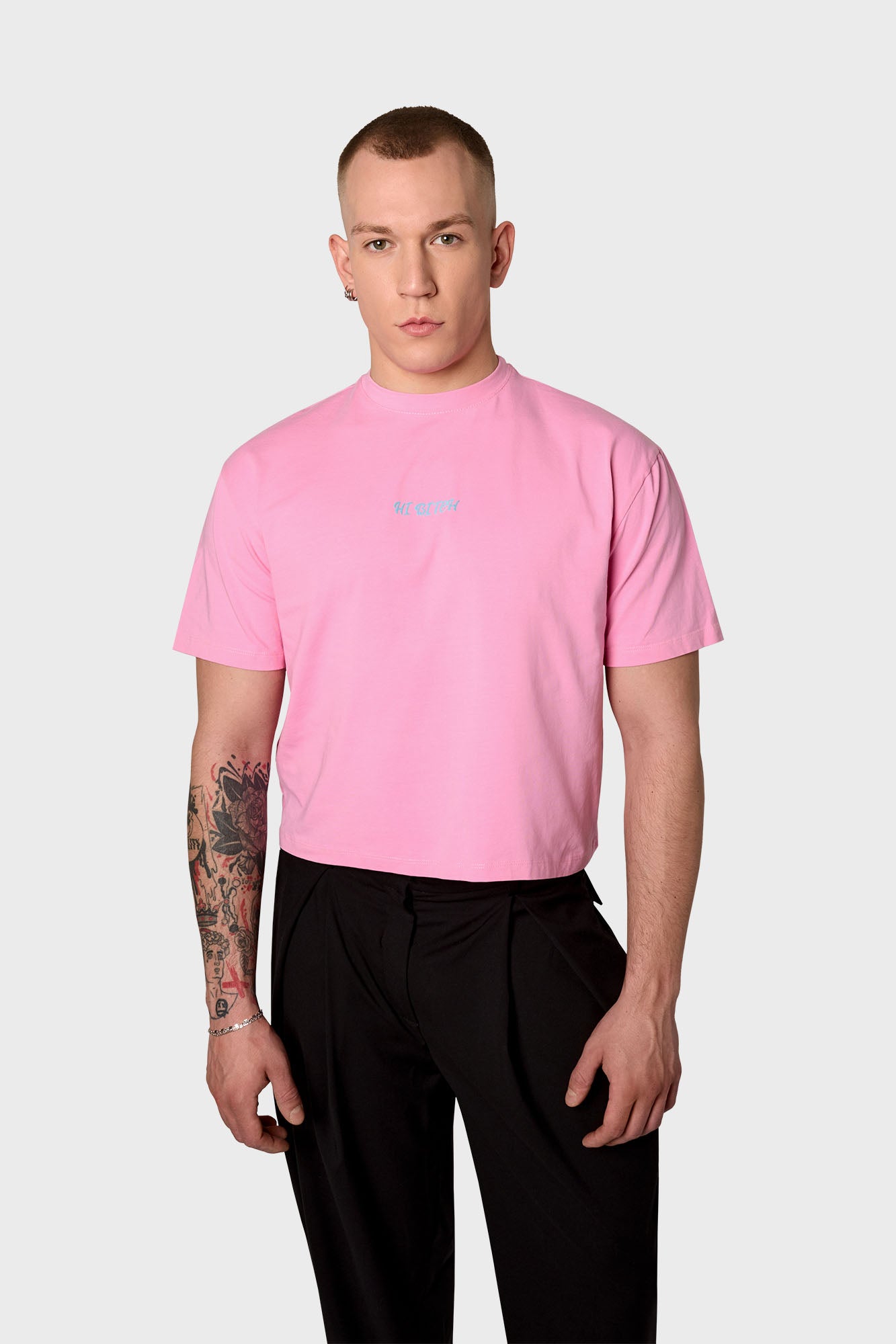 Hi bitch crop t-shirt