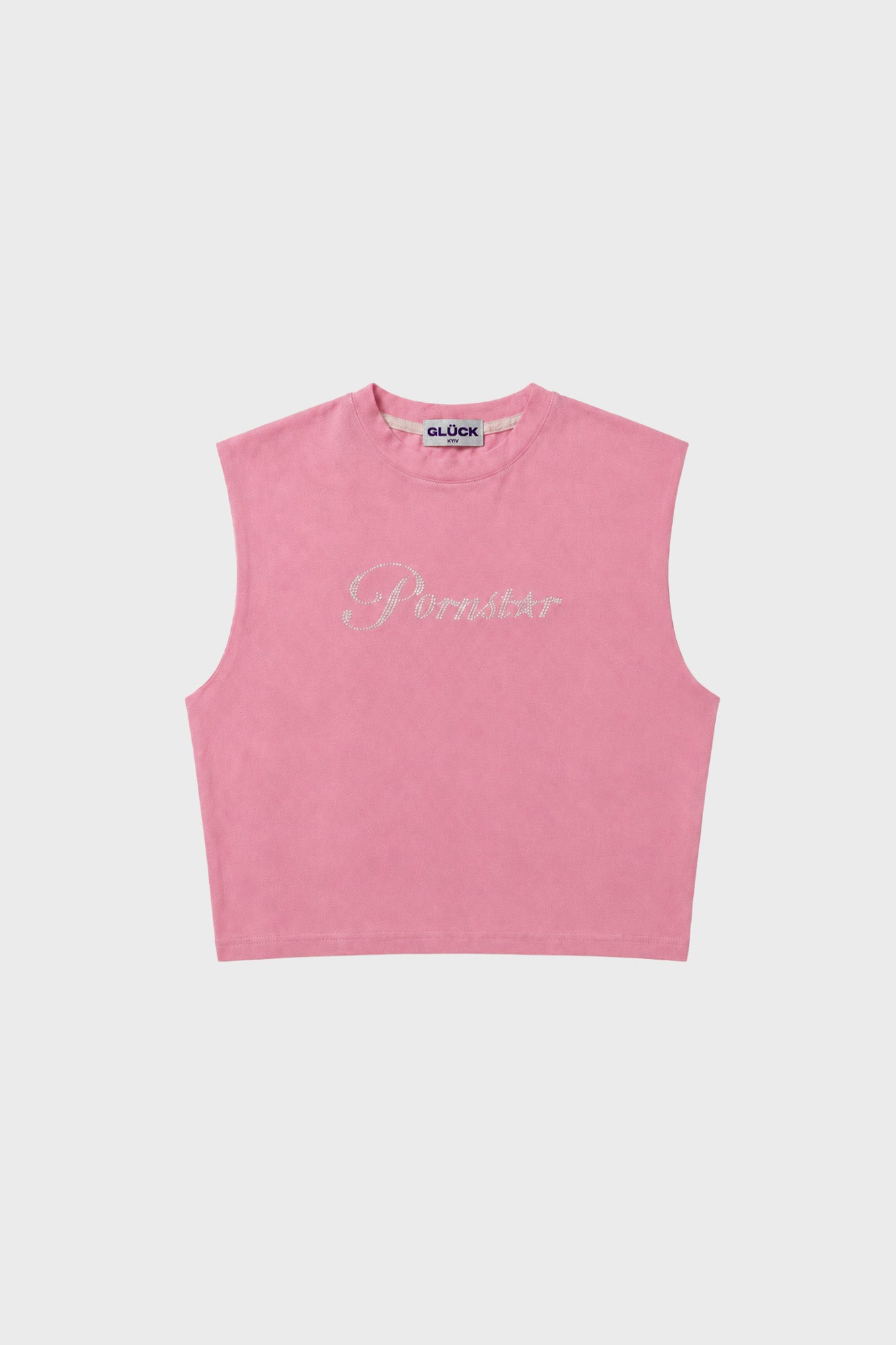 Pornstar crop tank top