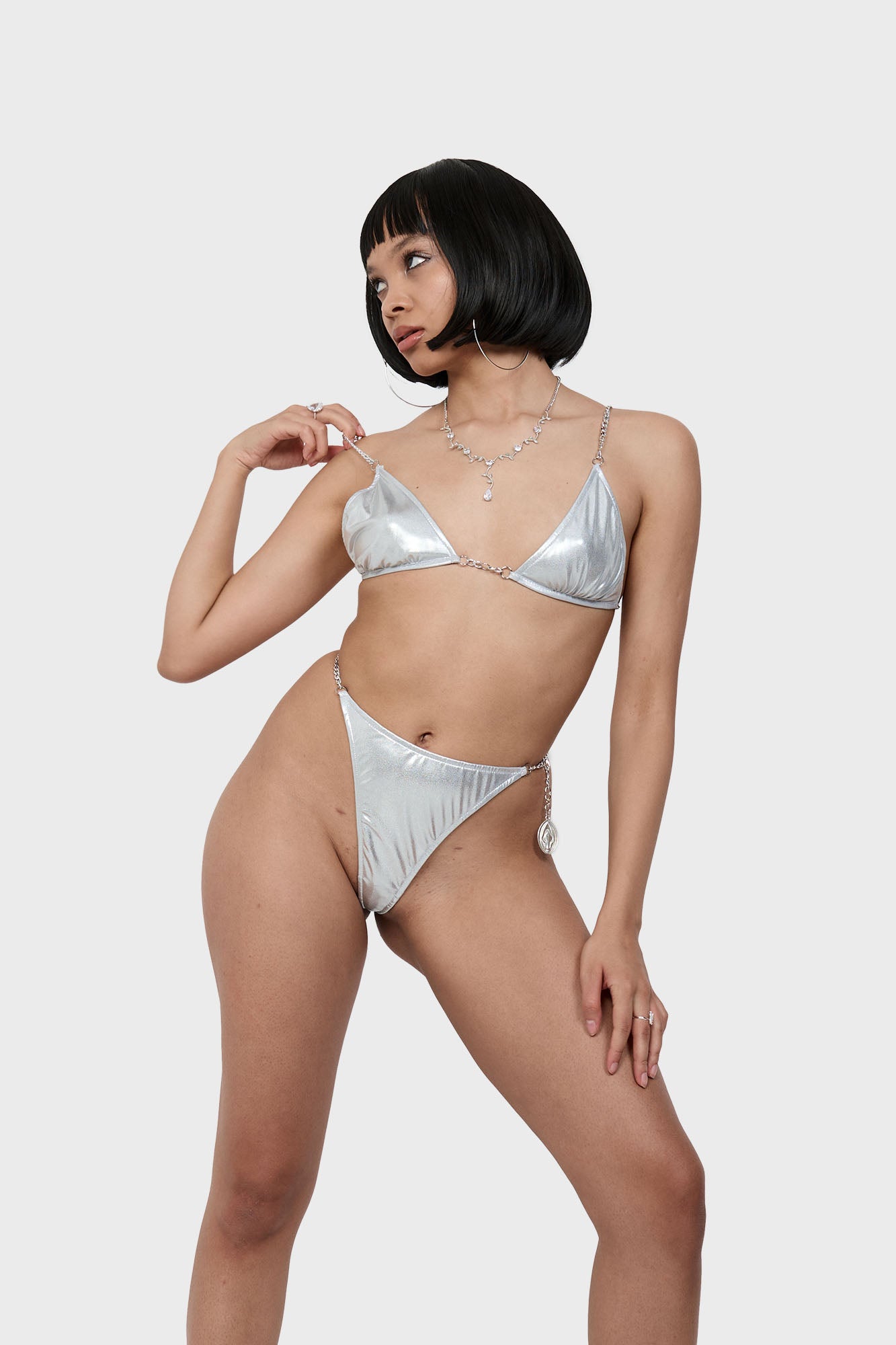 Chain bra
