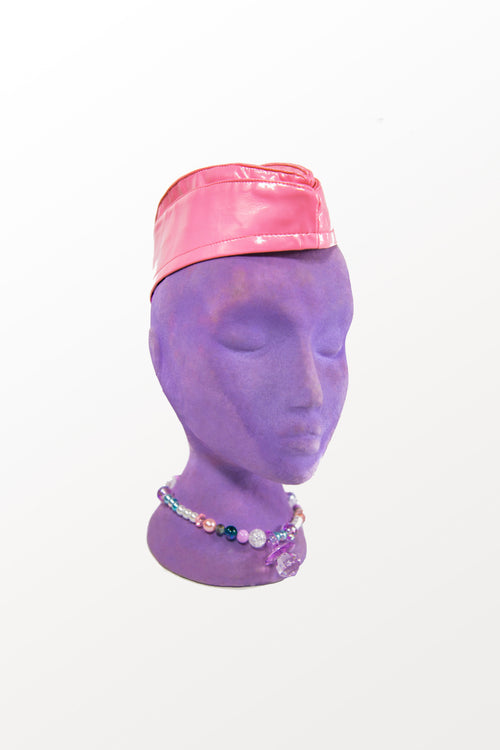 Pink pilotka hat